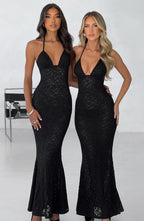 Leilina Maxi Dress - Black - Napalia