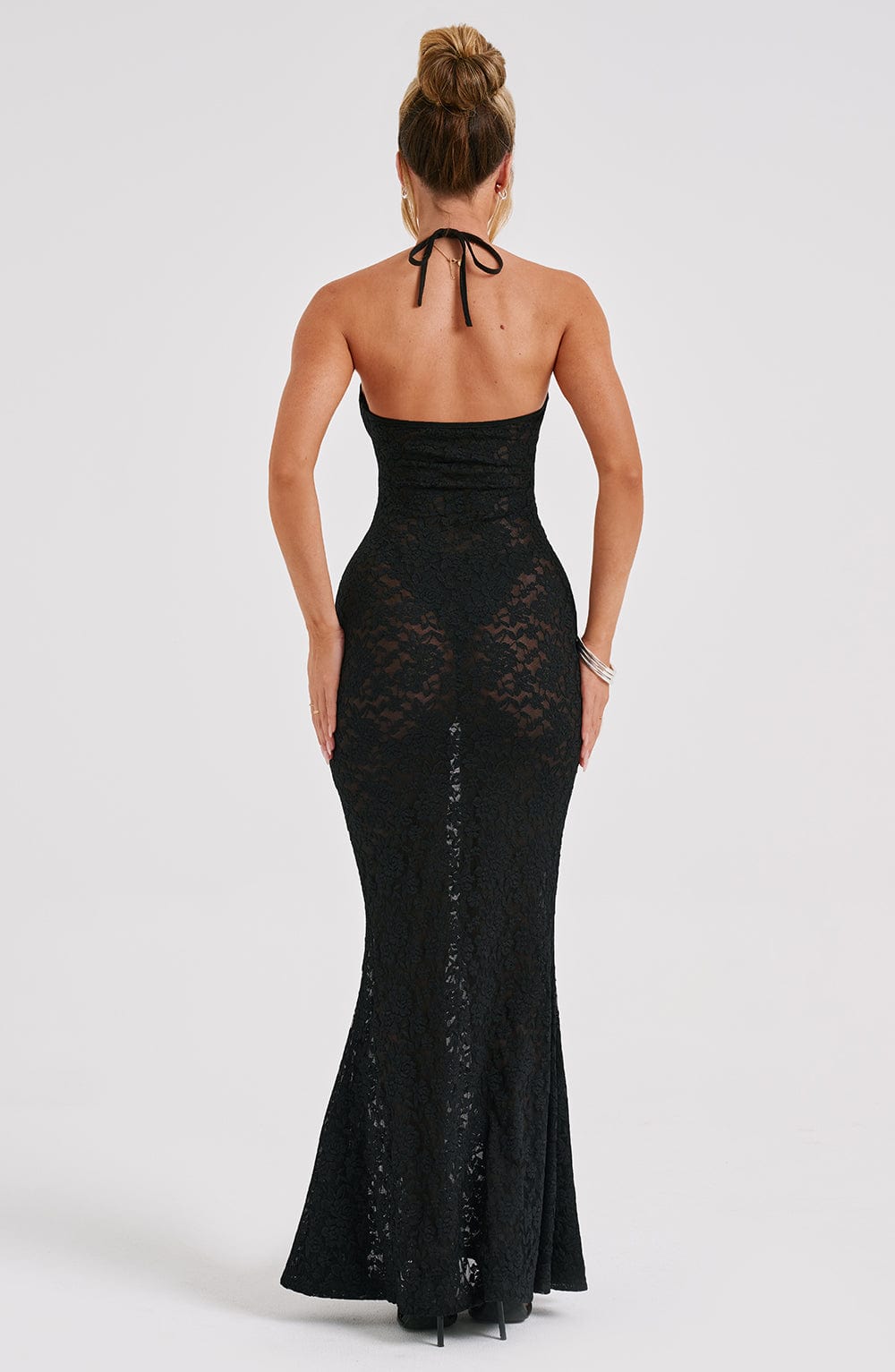 Leilina Maxi Dress - Black - Napalia