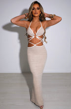 Lelita Maxi Skirt - Beige - Napalia