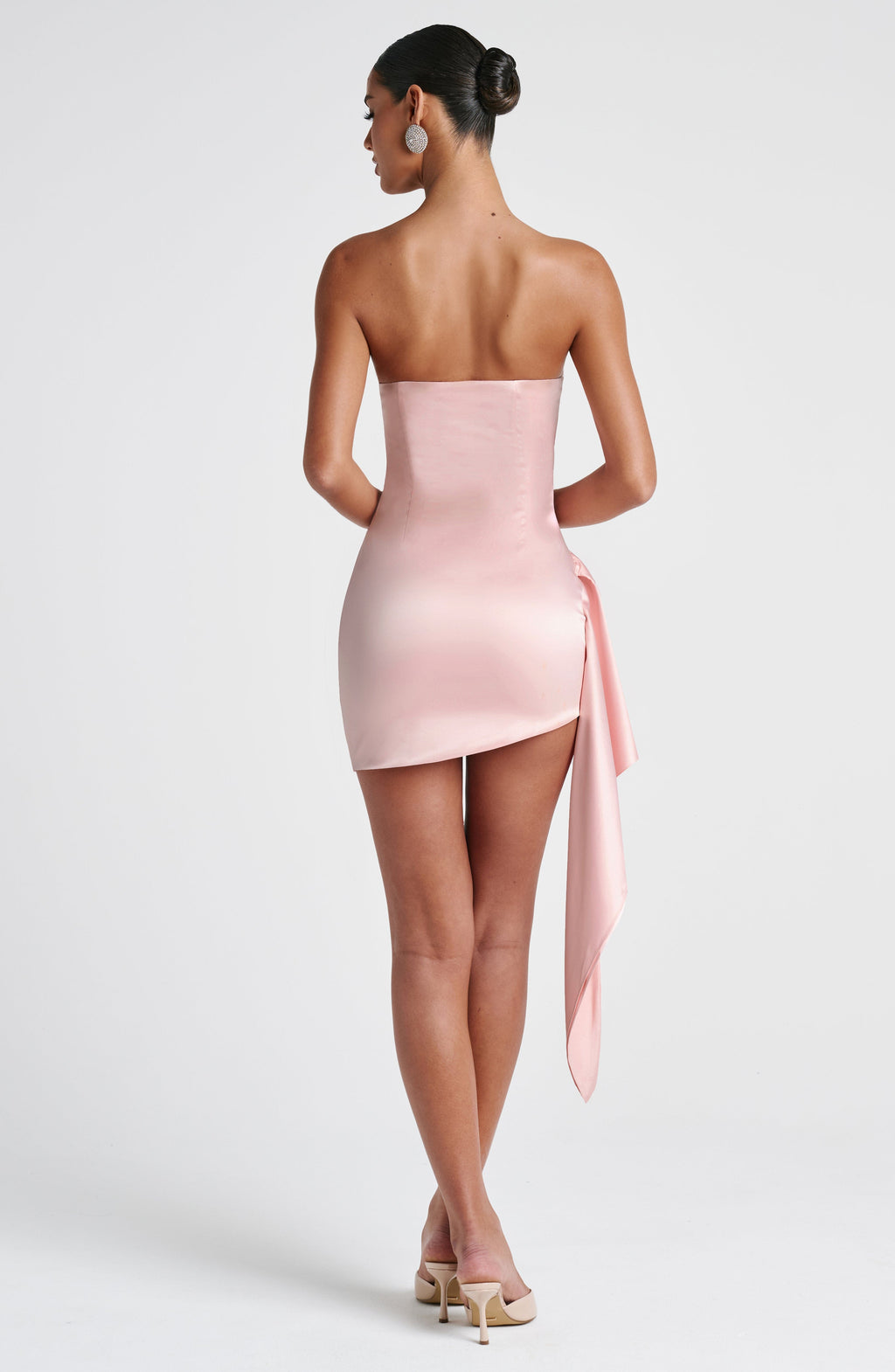 Leoni Mini Dress - Blush - Napalia