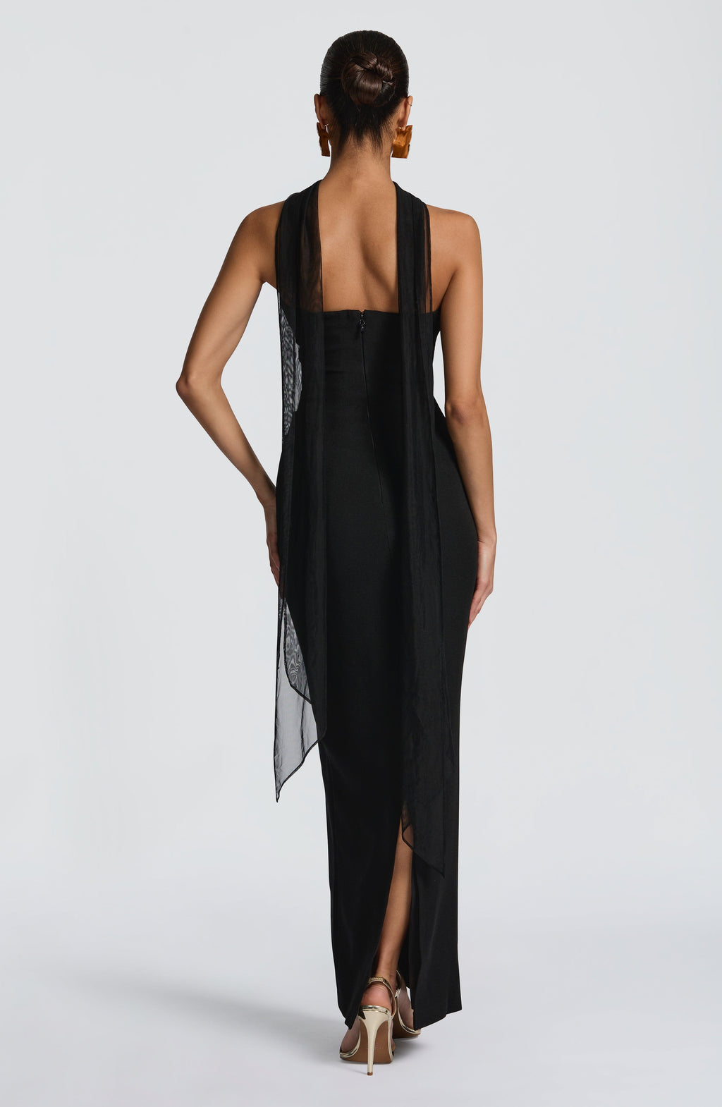 Lindsey Maxi Dress - Black - Napalia