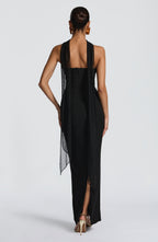 Lindsey Maxi Dress - Black - Napalia