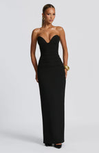 Lindsey Maxi Dress - Black - Napalia