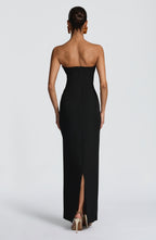 Lindsey Maxi Dress - Black - Napalia