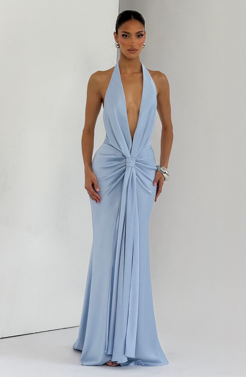 Linette Gown - Glacier Blue - Napalia