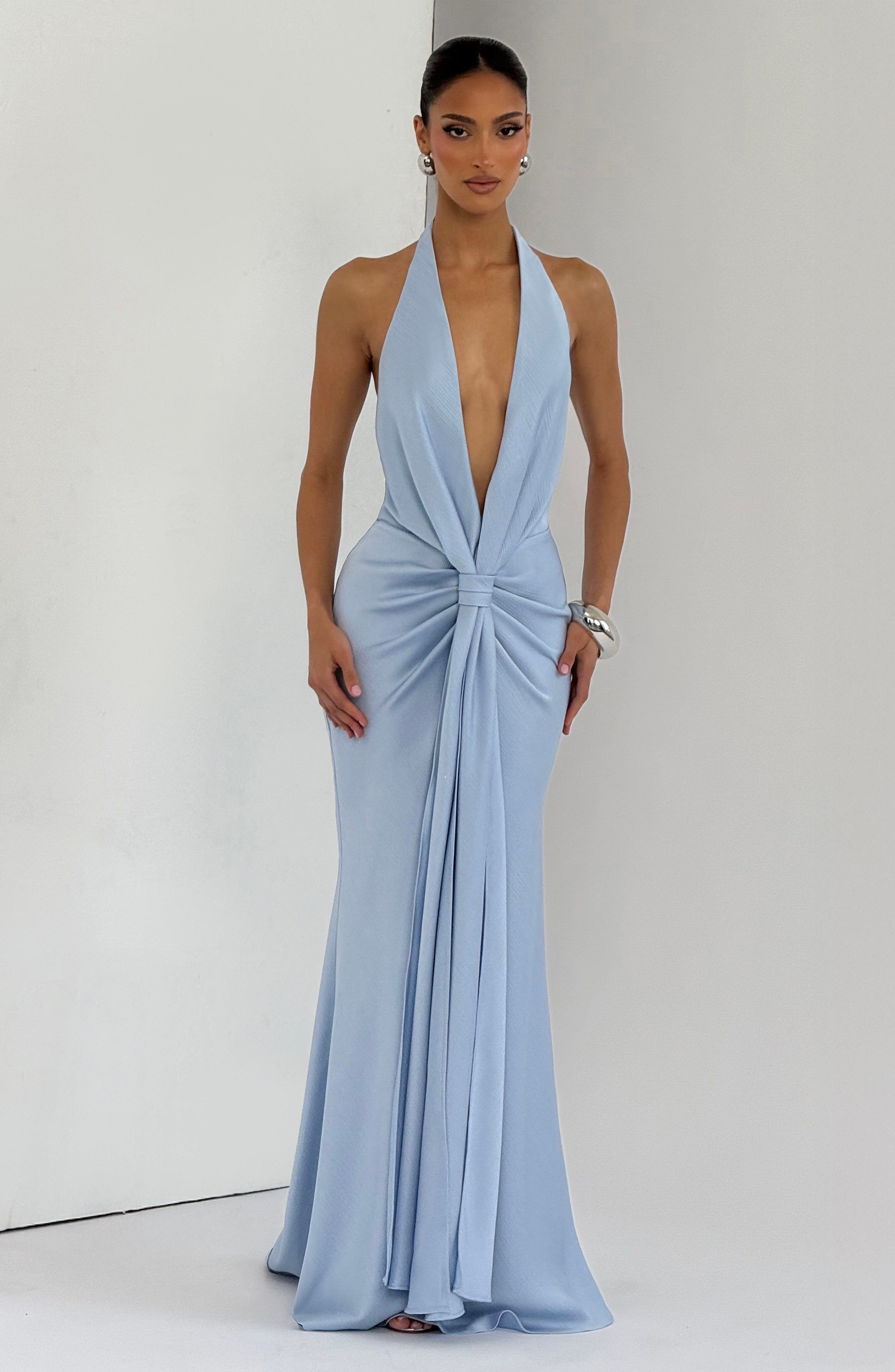 Linette Gown - Glacier Blue - Napalia