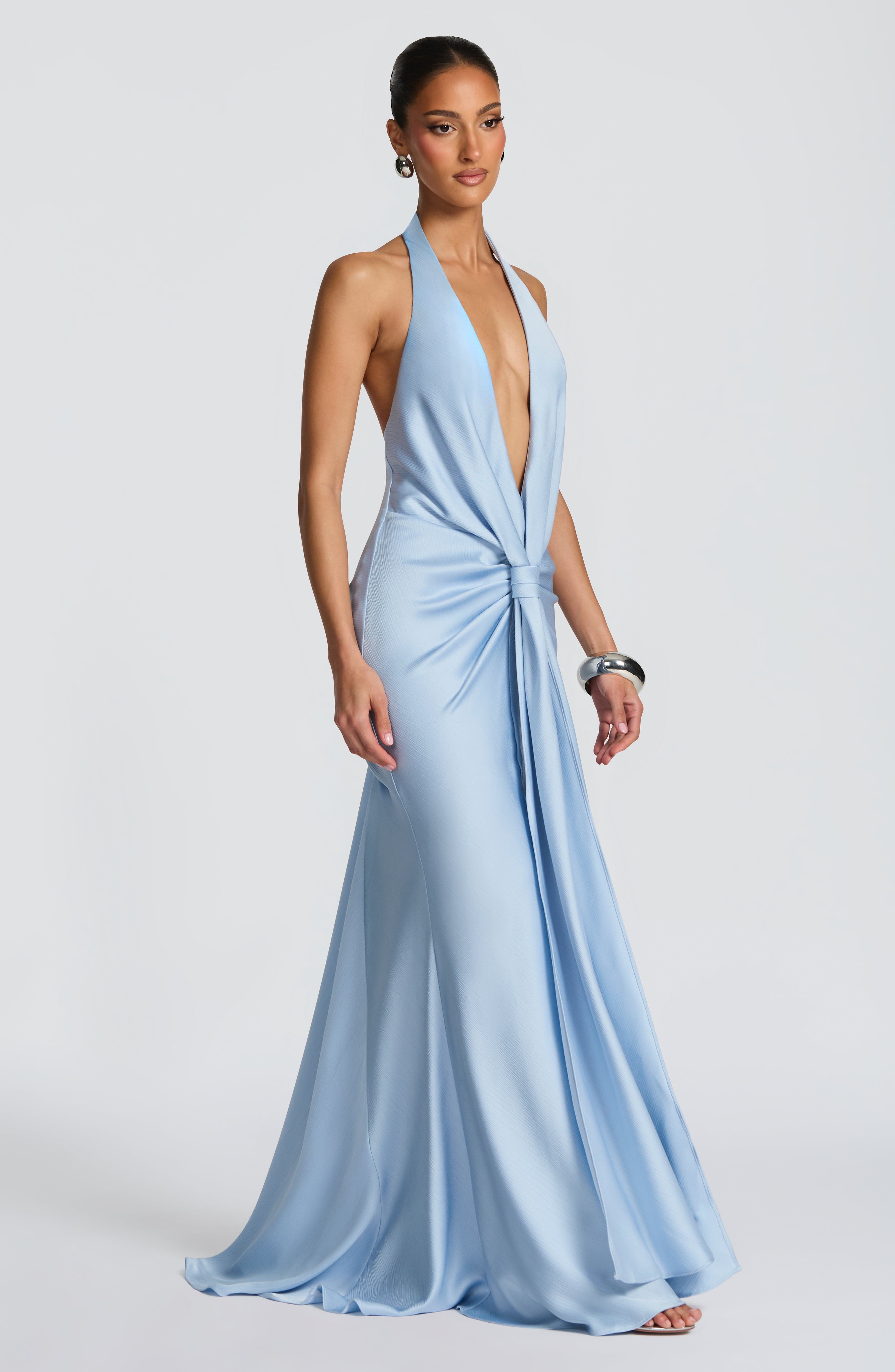 Linette Gown - Glacier Blue - Napalia