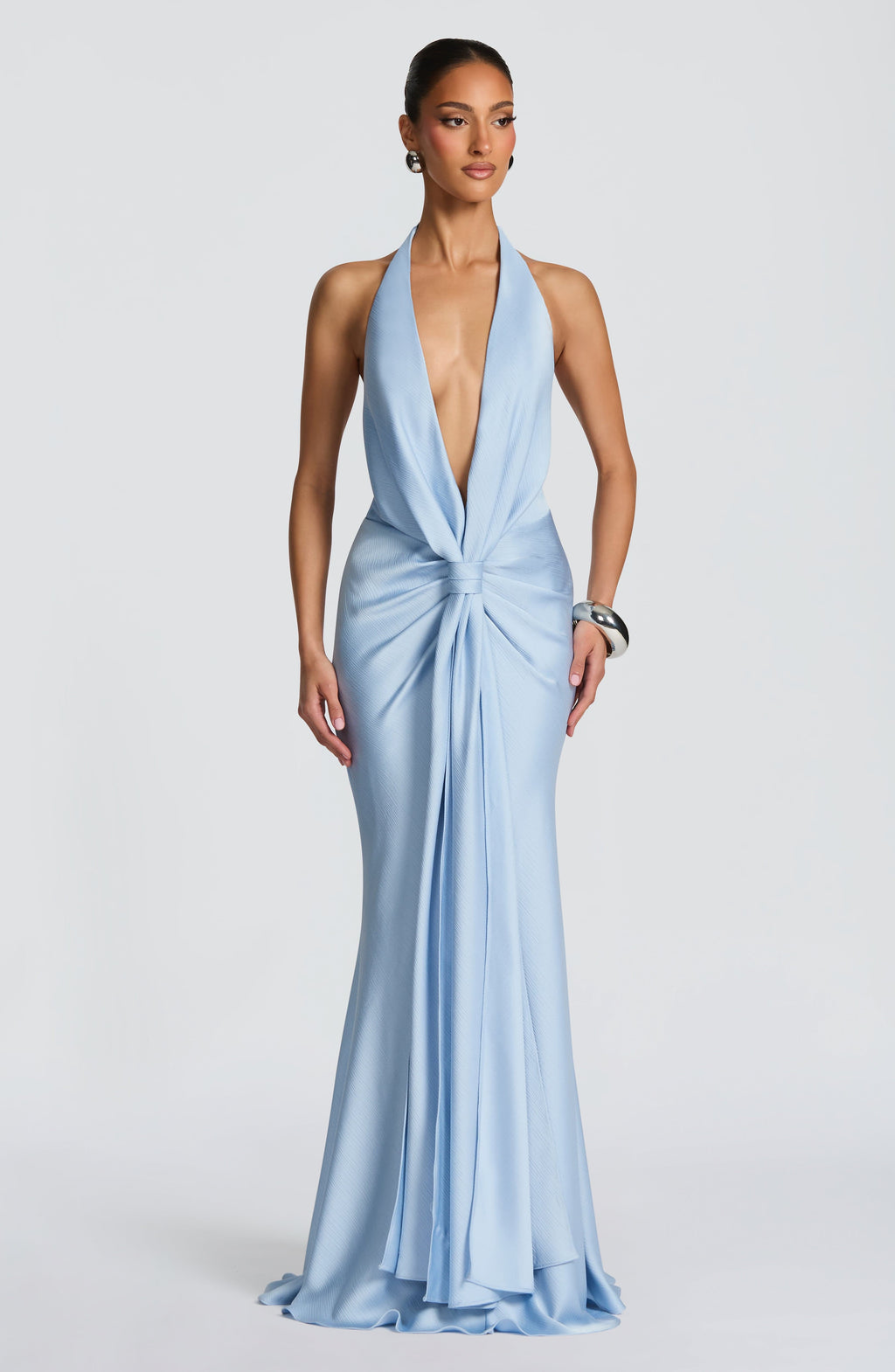 Linette Gown - Glacier Blue - Napalia