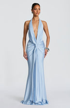 Linette Gown - Glacier Blue - Napalia