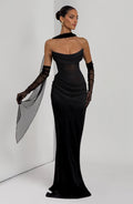 Liora Maxi Dress - Black - Napalia
