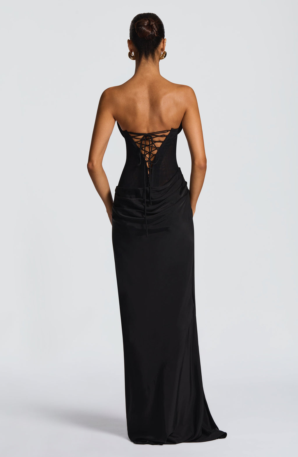 Liora Maxi Dress - Black - Napalia