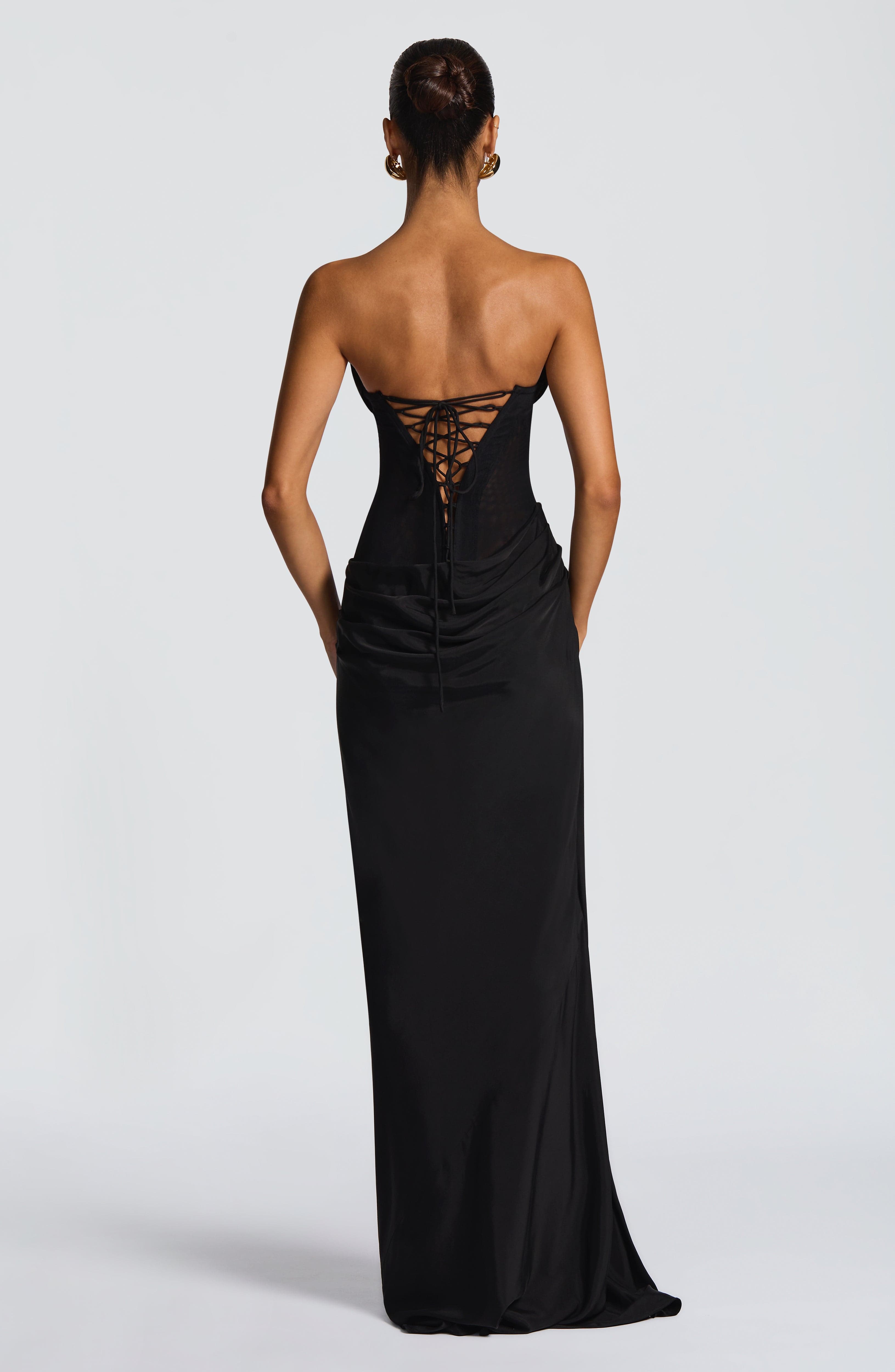 Liora Maxi Dress - Black - Napalia