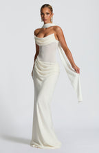 Liora Maxi Dress - Ivory - Napalia