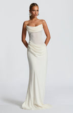 Liora Maxi Dress - Ivory - Napalia