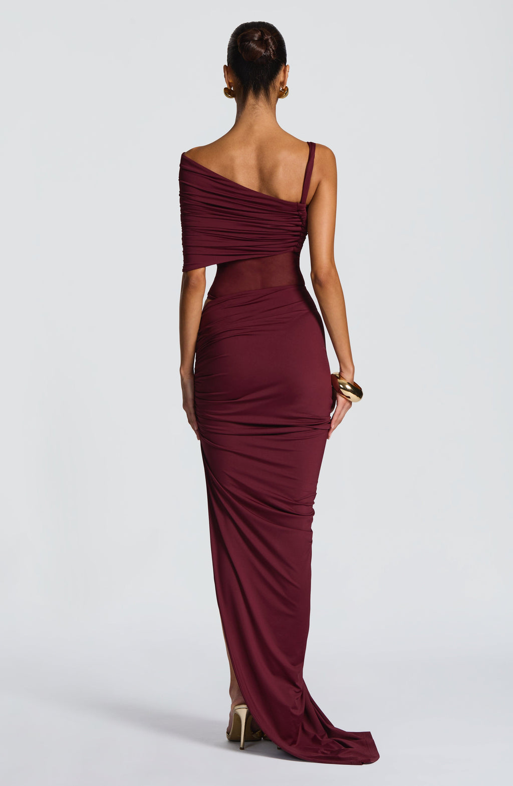 Lisette Bodysuit - Cherry Lacquer - Napalia