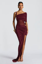 Lisette Bodysuit - Cherry Lacquer - Napalia