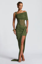 Lisette Bodysuit - Khaki - Napalia