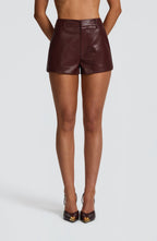 Liv Shorts - Burgundy - Napalia