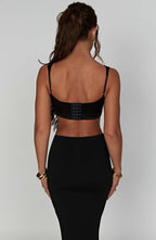 Loren Top - Black - Napalia