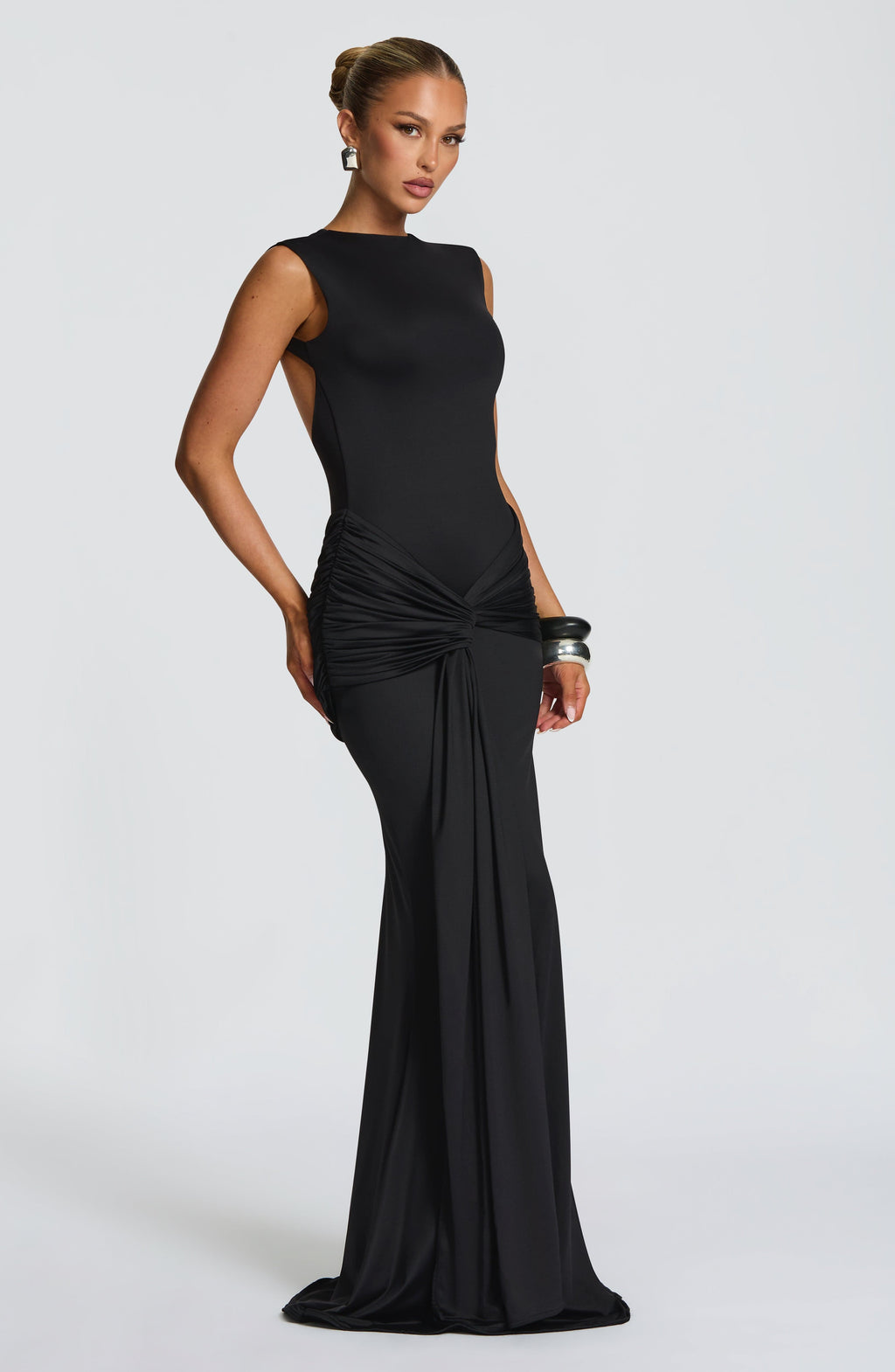 Lorenza Maxi Dress - Black - Napalia