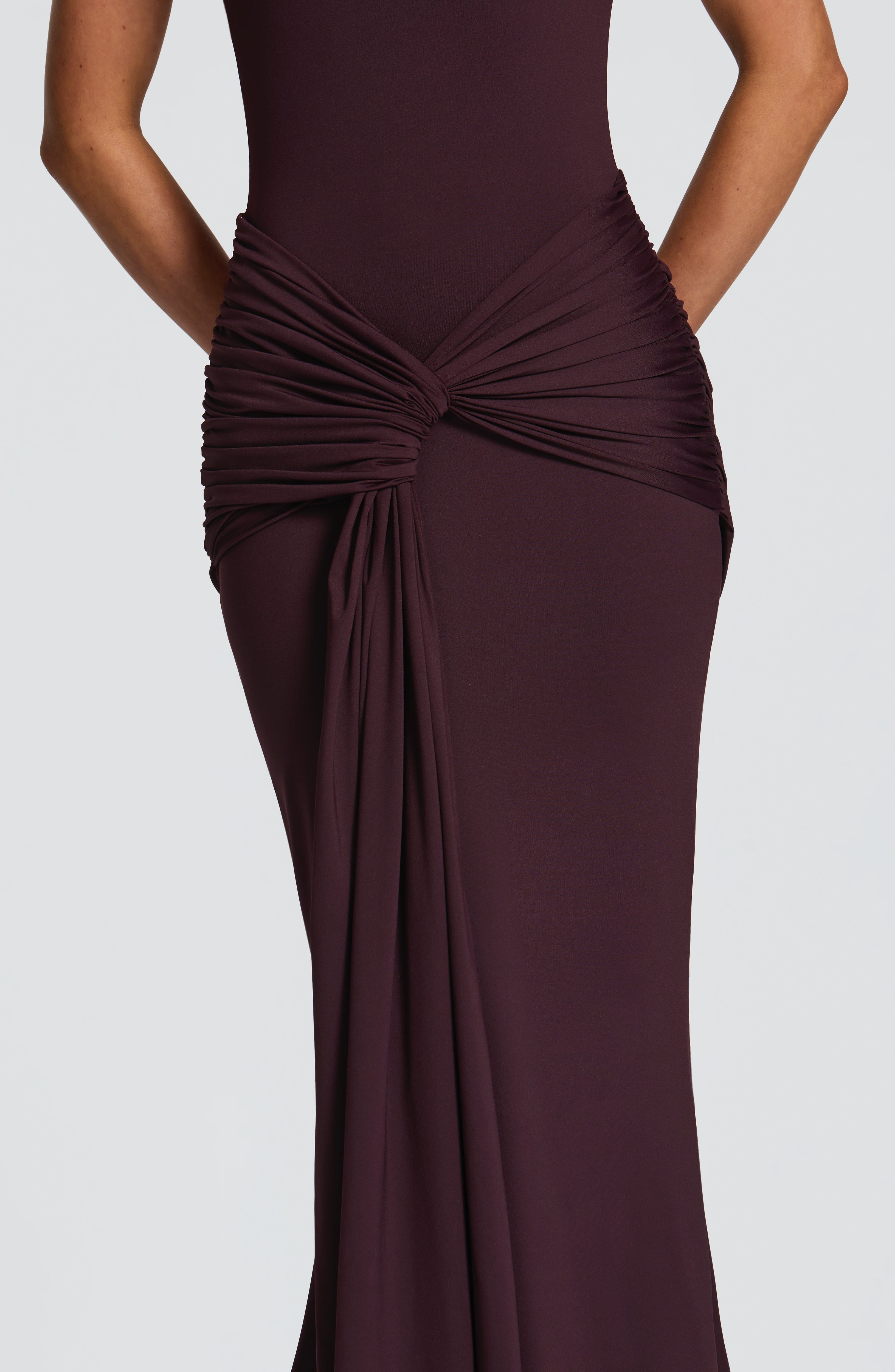 Lorenza Maxi Dress - Plum - Napalia