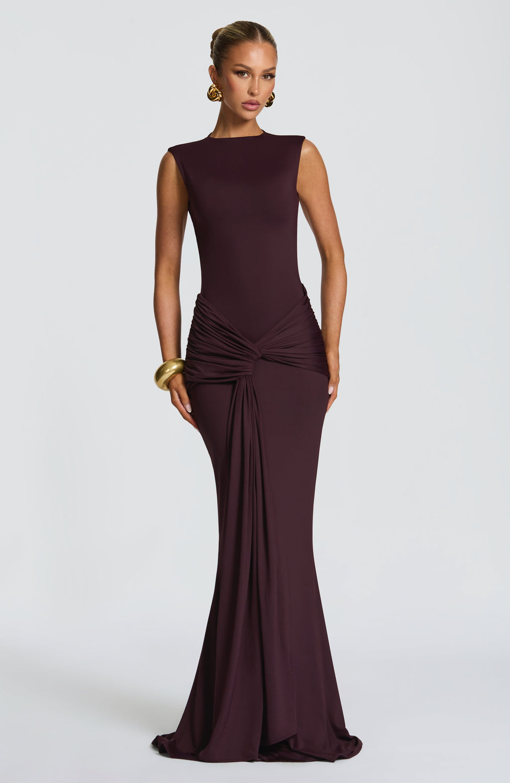Lorenza Maxi Dress - Plum - Napalia