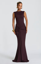Lorenza Maxi Dress - Plum - Napalia