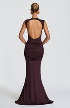 Lorenza Maxi Dress - Plum - Napalia