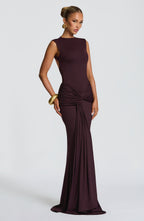 Lorenza Maxi Dress - Plum - Napalia