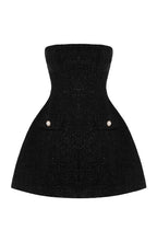 Lottie Mini Dress - Black - Napalia