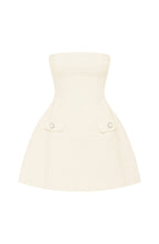 Lottie Mini Dress - Ivory - Napalia