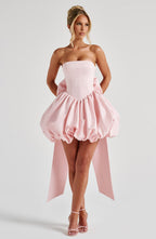 Lotus Mini Dress - Blush - Napalia