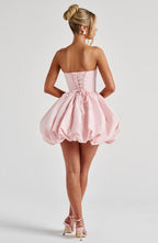 Lotus Mini Dress - Blush - Napalia