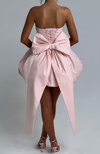 Lotus Mini Dress - Blush - Napalia