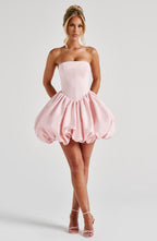 Lotus Mini Dress - Blush - Napalia