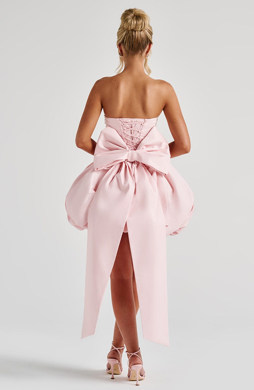 Lotus Mini Dress - Blush - Napalia