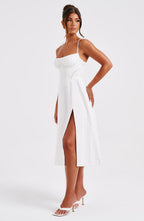 Luanna Midi Dress - Ivory - Napalia