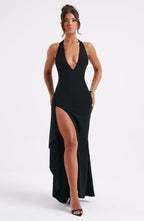 Luella Maxi Dress - Black - Napalia