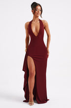 Luella Maxi Dress - Burgundy - Napalia