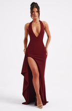Luella Maxi Dress - Burgundy - Napalia