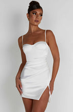Mabel Mini Dress - Ivory - Napalia