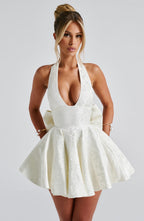 Madeline Playsuit - Ivory - Napalia