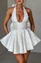 Madeline Playsuit - Ivory - Napalia