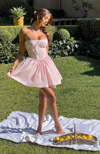 Maeve Mini Dress - Blush - Napalia