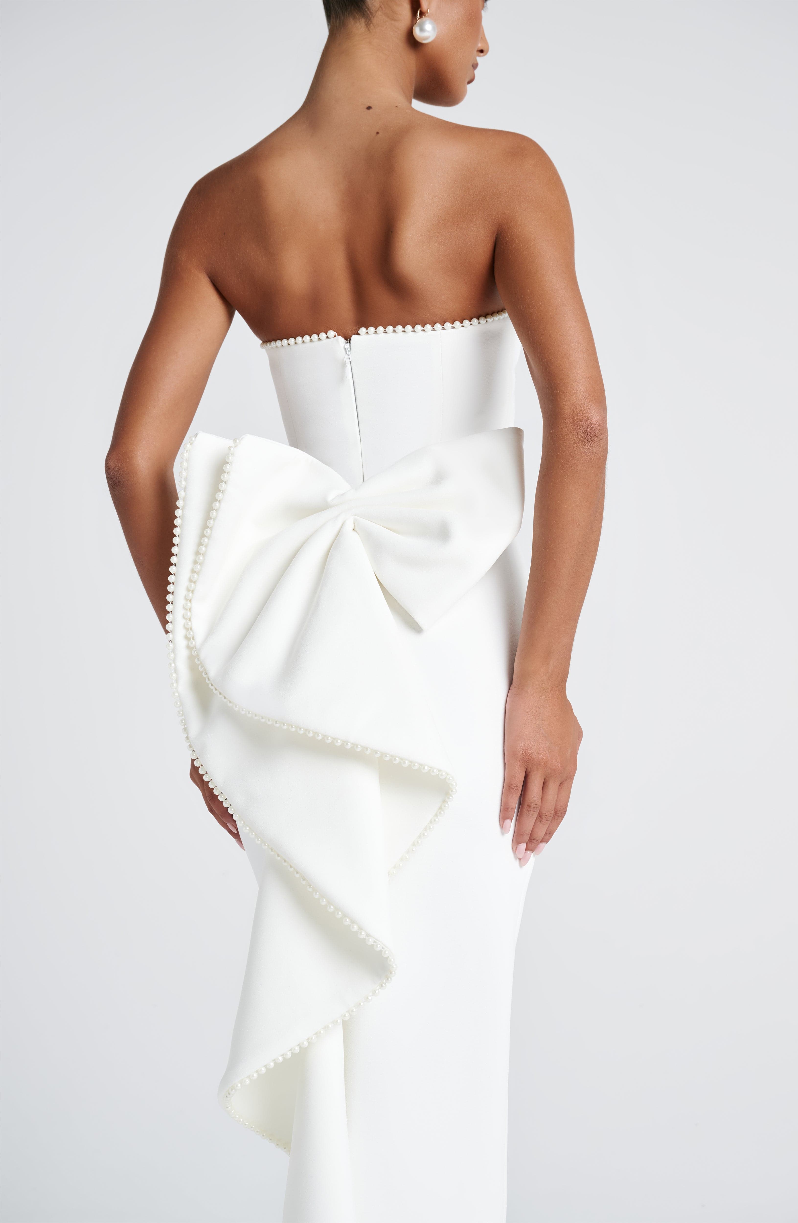 Magnolia Maxi Dress - Ivory - Napalia