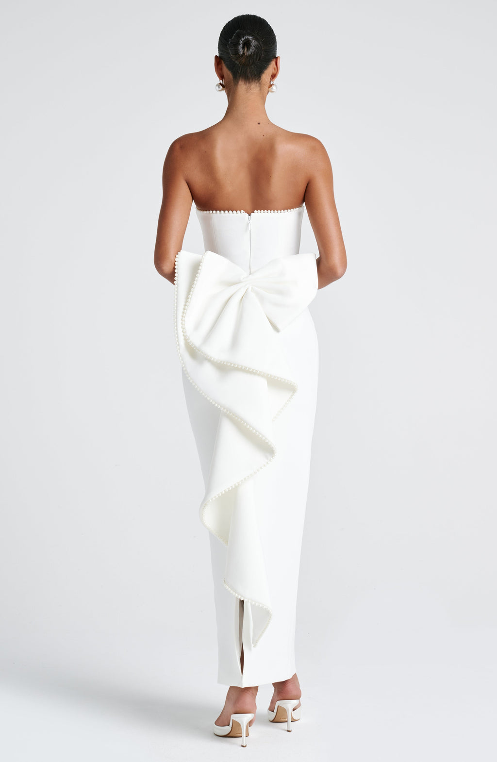 Magnolia Maxi Dress - Ivory - Napalia
