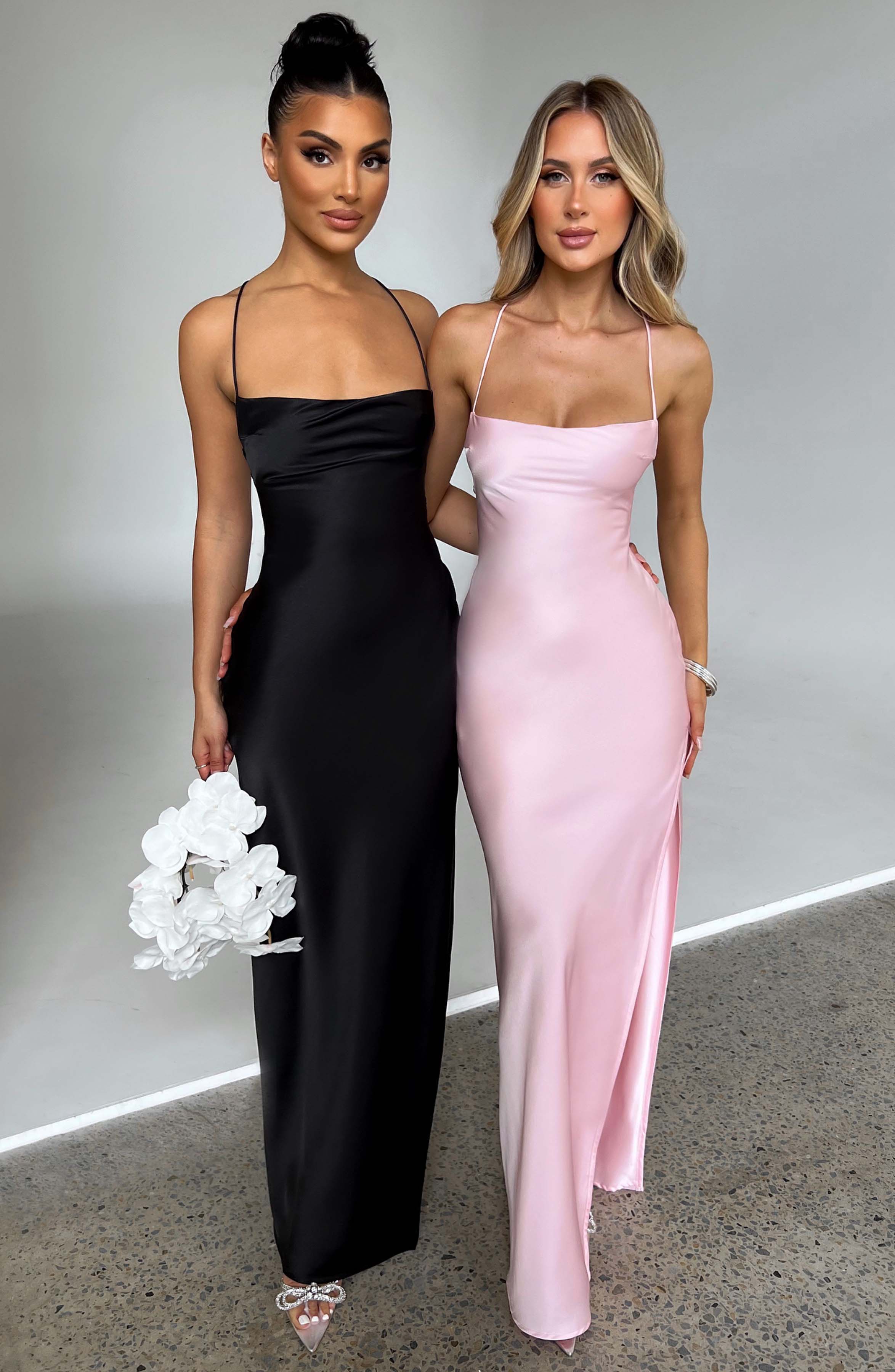 Makalita Maxi Dress - Blush - Napalia