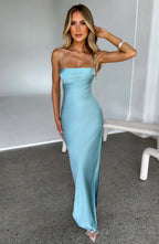 Makalita Maxi Dress - Turquoise - Napalia