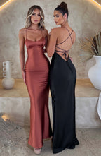 Malika Maxi Dress - Black - Napalia
