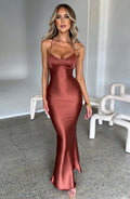 Malika Maxi Dress - Rust - Napalia
